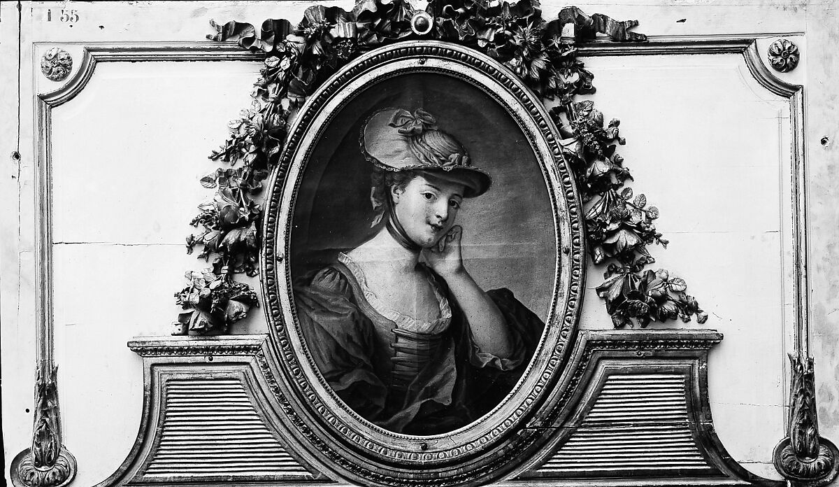 Woman in a straw hat (one of a set), French Painter  , ca. 1775, Oil on canvas, French