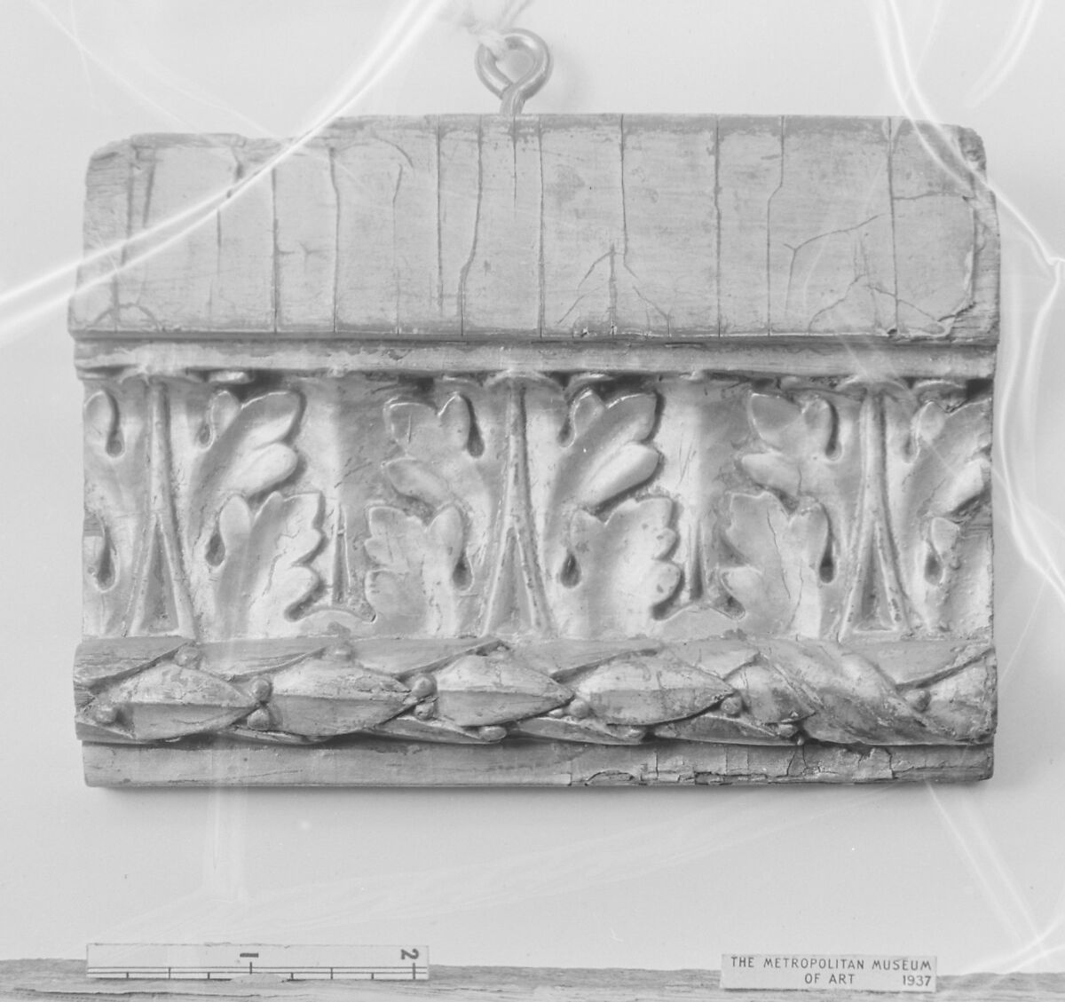 Door from the Grand Salon in Hôtel de Belle Isle, Paris, Oak, painted white and gilded, French