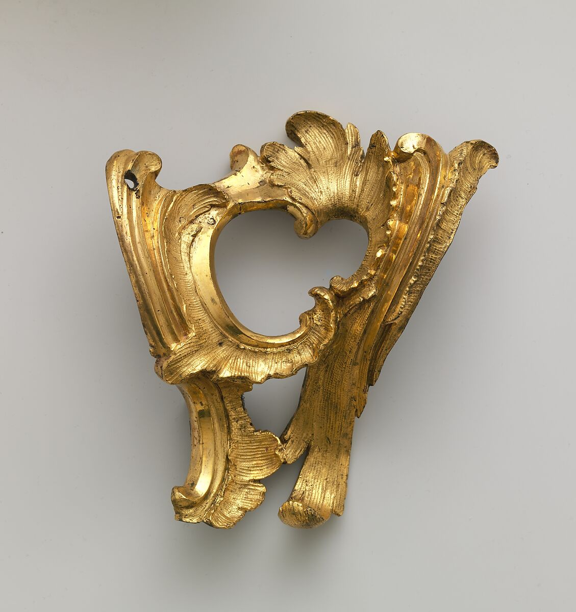 Corner ornament, Gilt bronze, French 