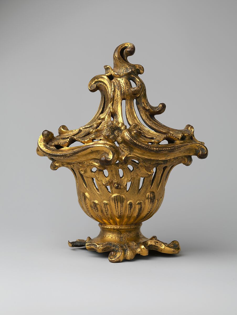 Finial, Gilt bronze, French 