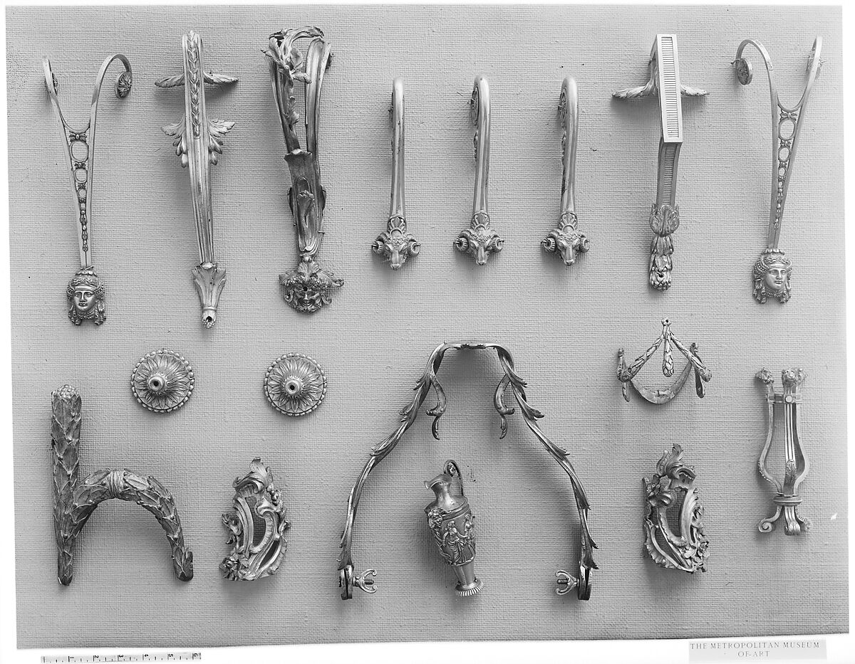 Ornament, Gilt bronze, French