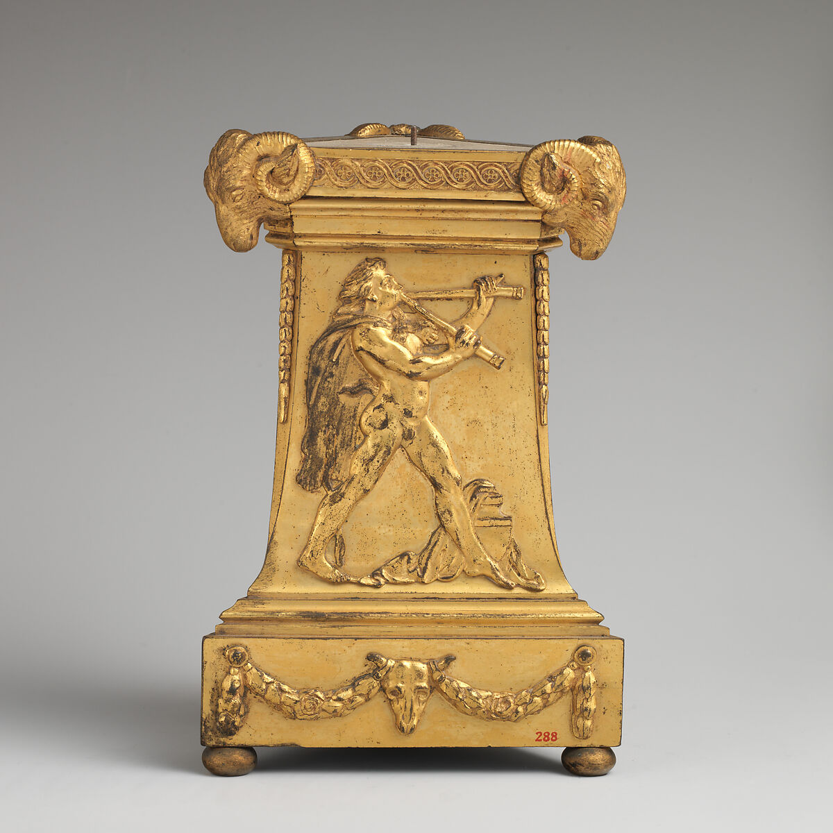 Pedestal, Matthew Boulton (British, Birmingham 1728–1809 Birmingham), Gilt bronze, British, Soho near Birmingham
