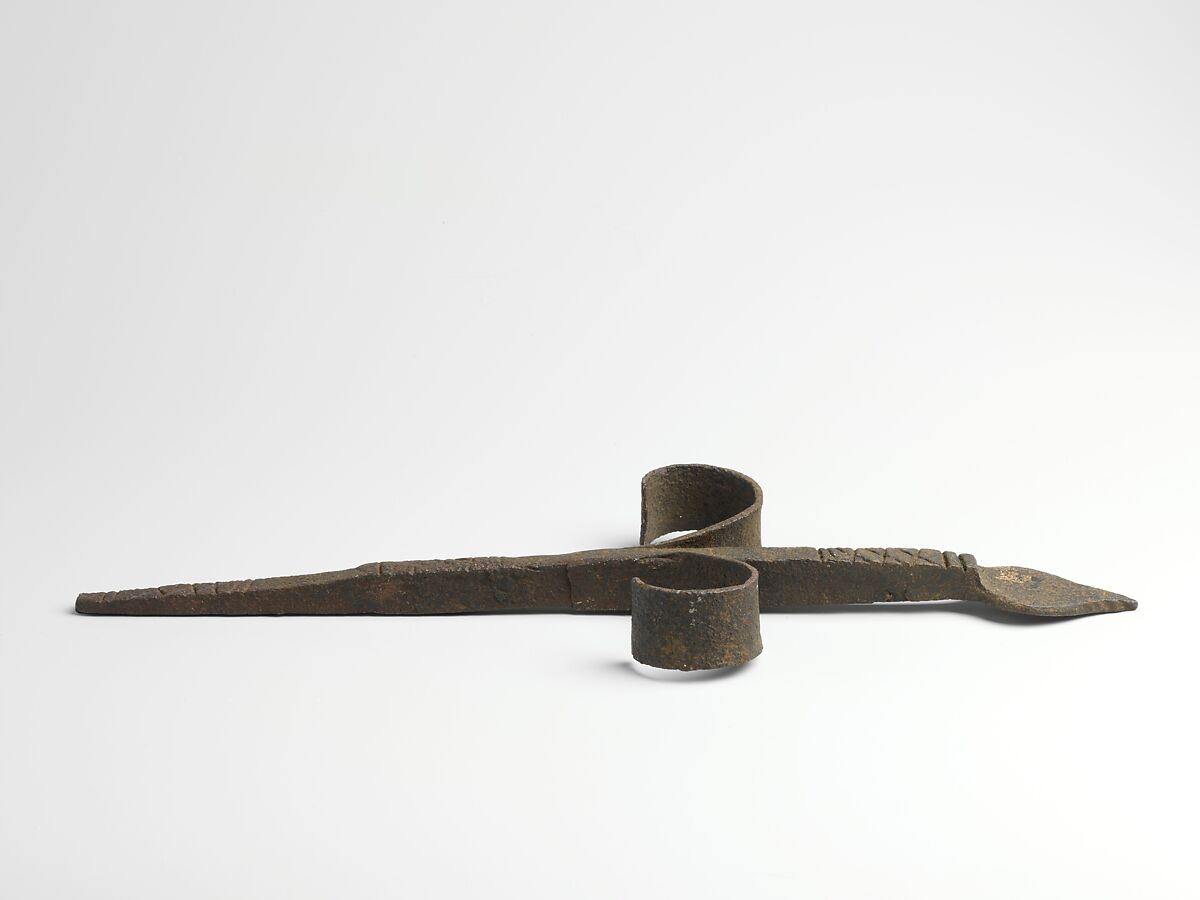 Wall anchor, Wrought Iron, American