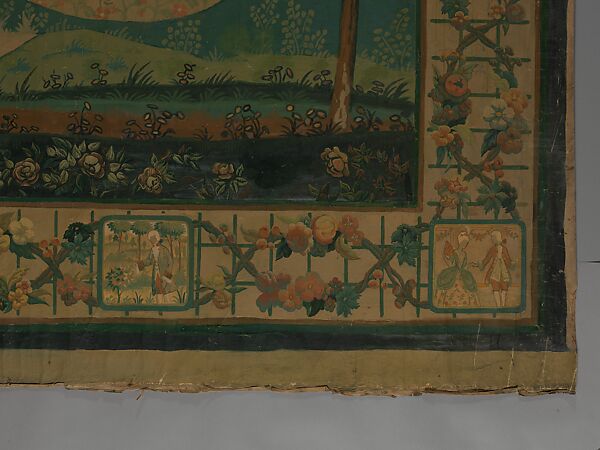 Cartoon, Gobelins Tapestry Looms Company (New York, established 1920)  , New York, NY, Oil on canvas, American