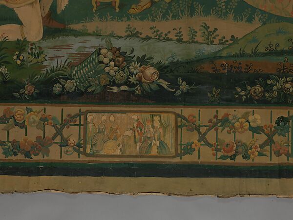 Cartoon, Gobelins Tapestry Looms Company (New York, established 1920)  , New York, NY, Oil on canvas, American