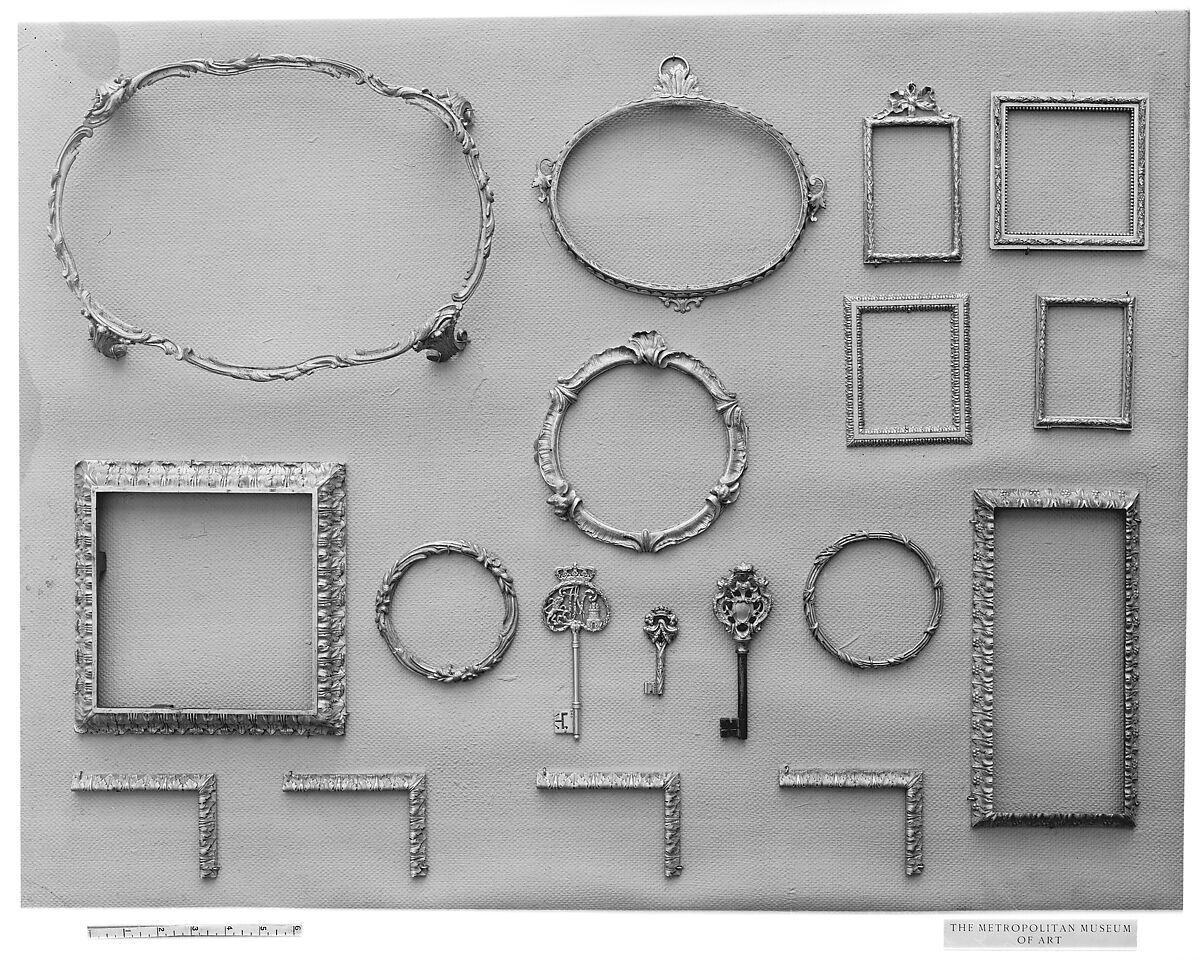 Key, Gilt bronze, French