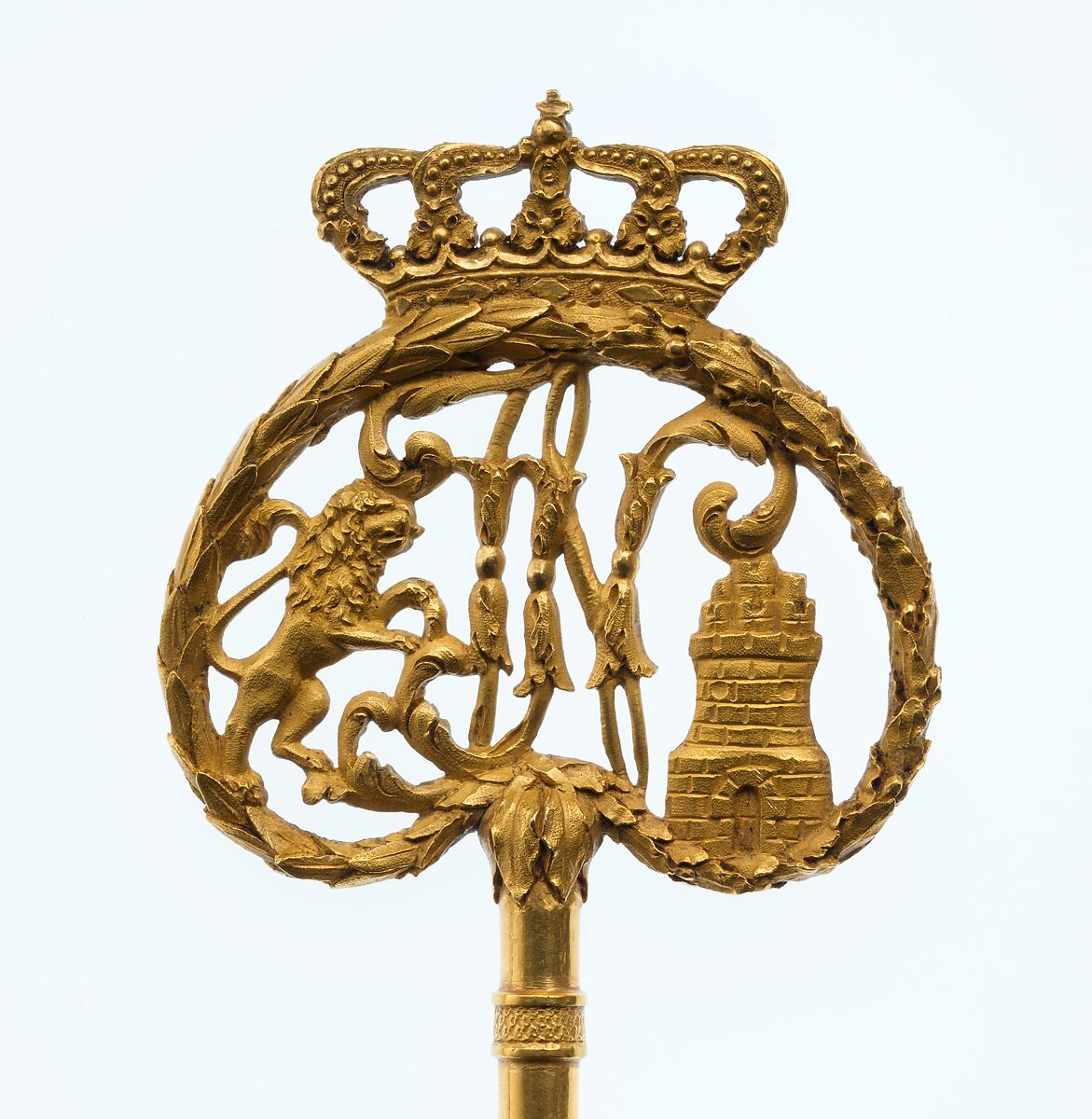 Key, Gilt bronze, French