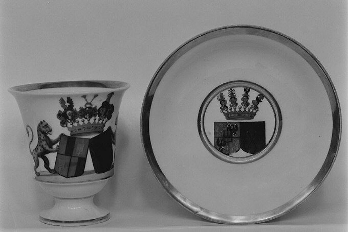 Cup, Meissen Manufactory (German, 1710–present), Hard-paste porcelain, German, Meissen 