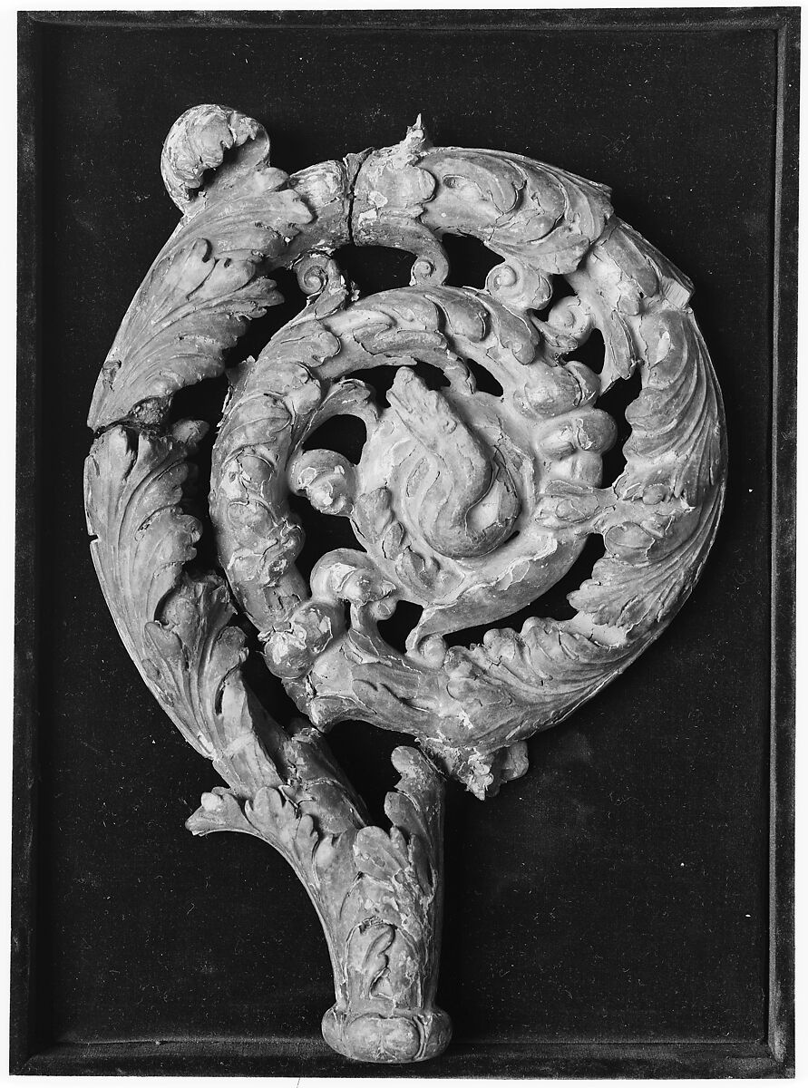 Head of a crozier, Boxwood (?), Italian 