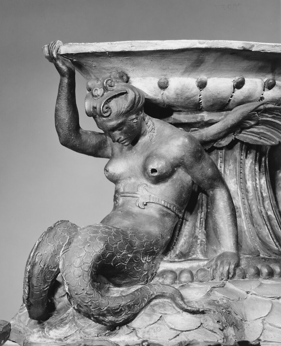 Model of a fountain, Attributed to Giambologna (Netherlandish, Douai 1529–1608 Florence), Terracotta, Italian, Florence