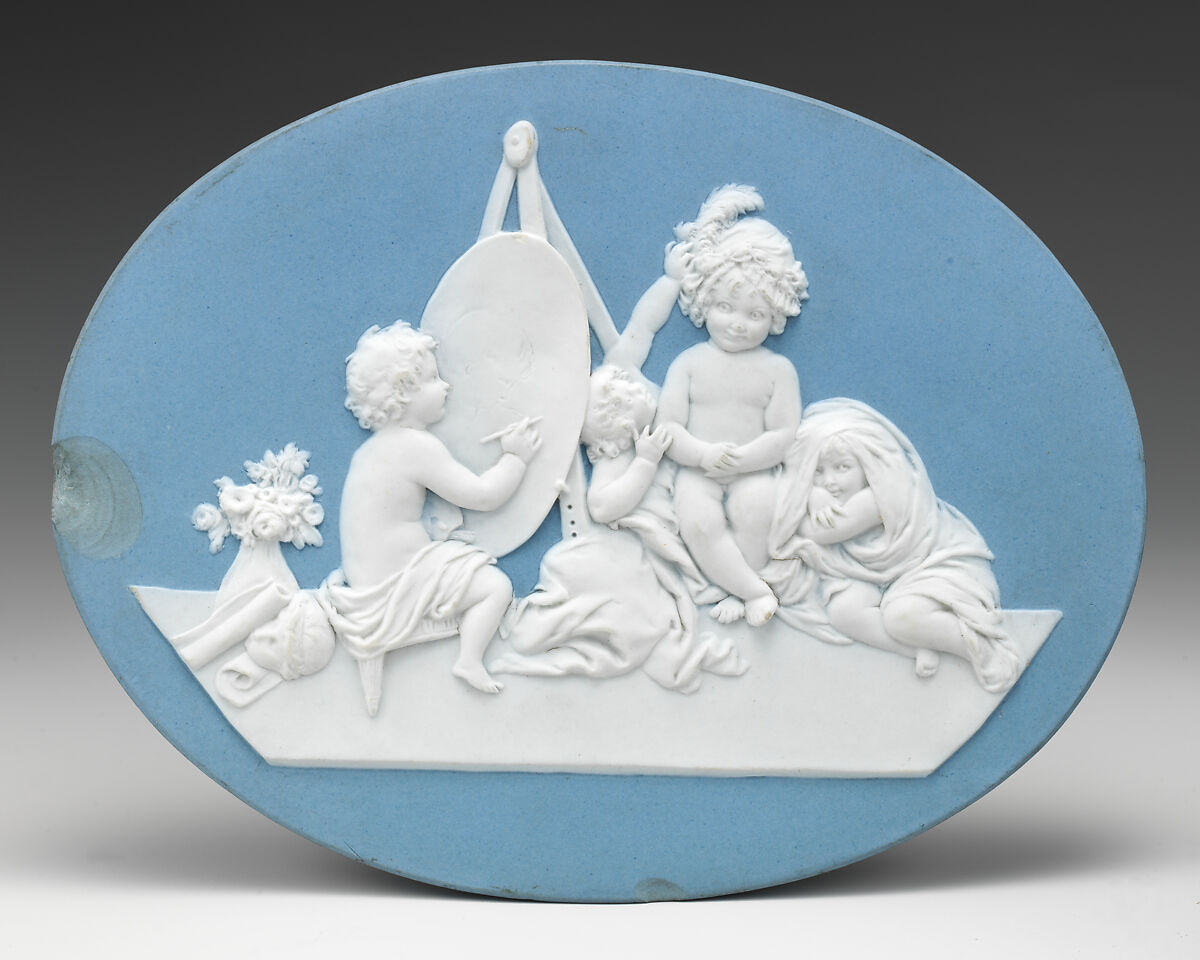 The Infant Academy, Josiah Wedgwood (British, Burslem, Stoke-on-Trent 1730–1795 Burslem, Stoke-on-Trent), Jasperware, British, Etruria, Staffordshire 