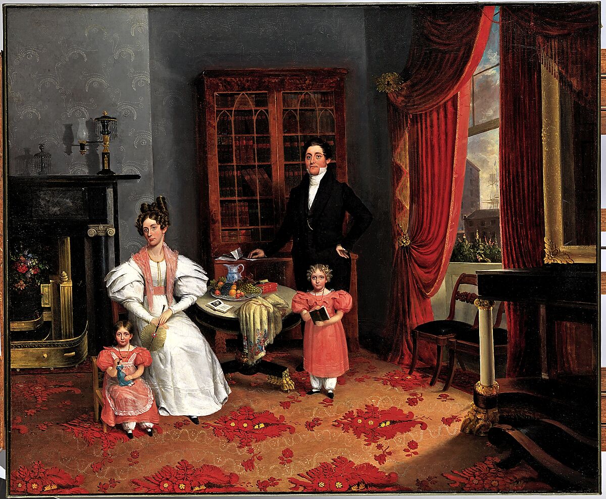 The Family of John Q. Aymar, George W. Twibill Jr.  American, Oil on canvas, American