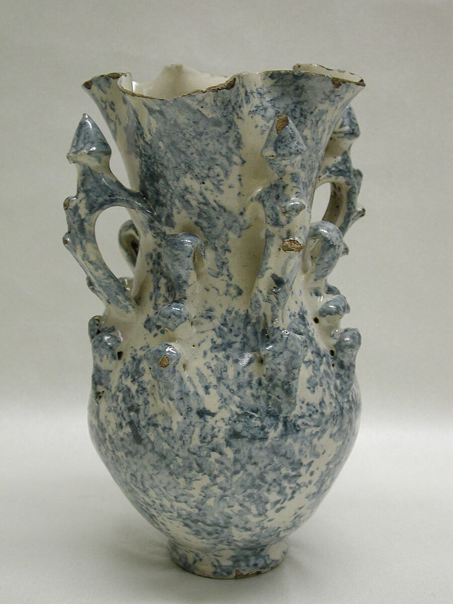 Vase, Earthenware, Spanish, Aragon (Villa Feliche)