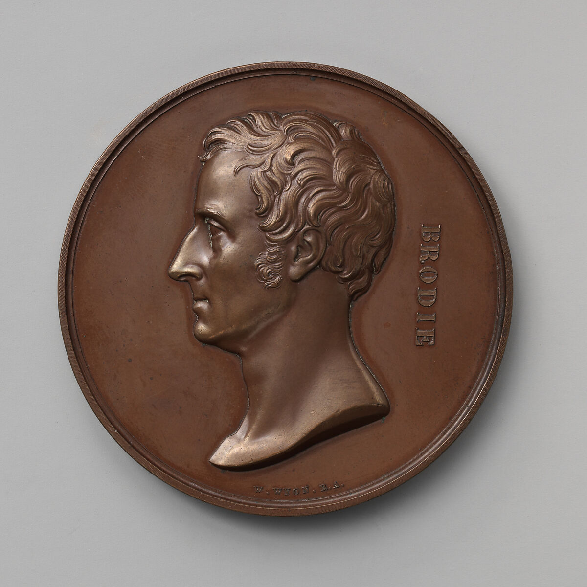 Medalist William Wyon In Honor of the Surgical and Pathological