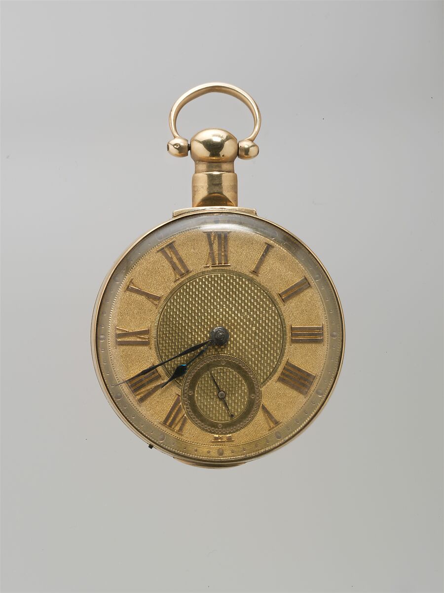Watch, Watchmaker: W. Mitchell, Gold, British, Richmond, Yorkshire 