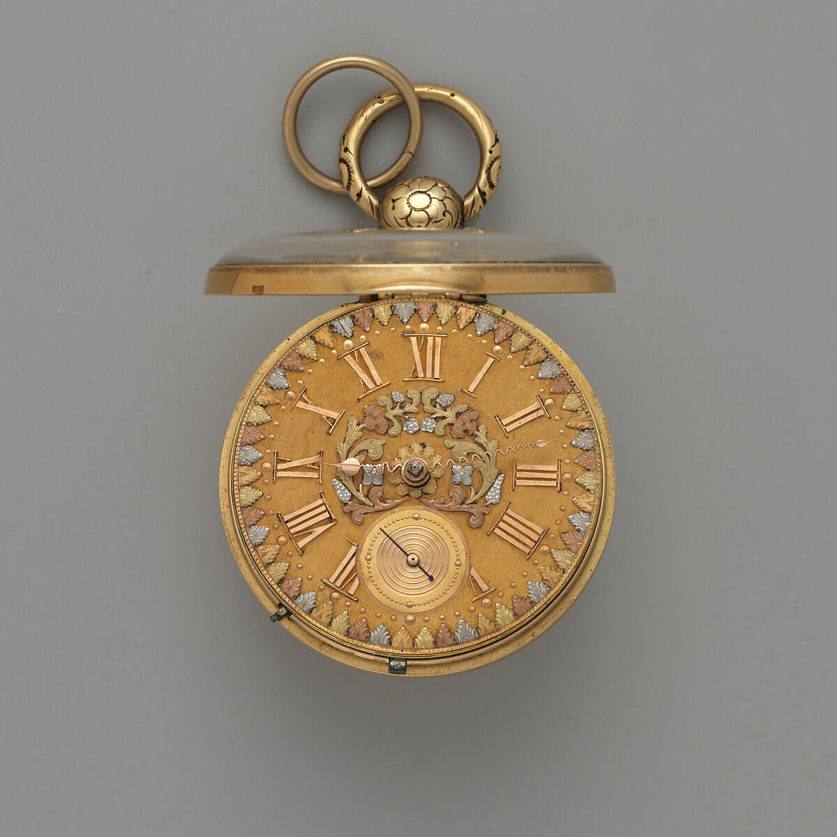 Pair-case watch, Watchmaker: S. I. Tobias (active 1808–25), Gold, British, Liverpool