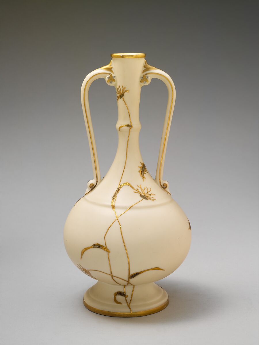 Vase, Greenwood Pottery Company (American, Trenton, New Jersey, 1861–1933), Porcelain, American