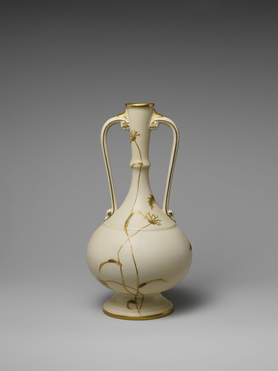 Vase, Greenwood Pottery Company (American, Trenton, New Jersey, 1861–1933), Porcelain, American