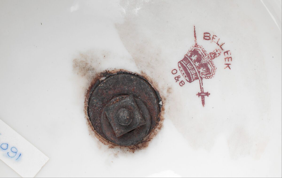 Vase, Ott and Brewer (American, Trenton, New Jersey, 1871–1893), Porcelain, American