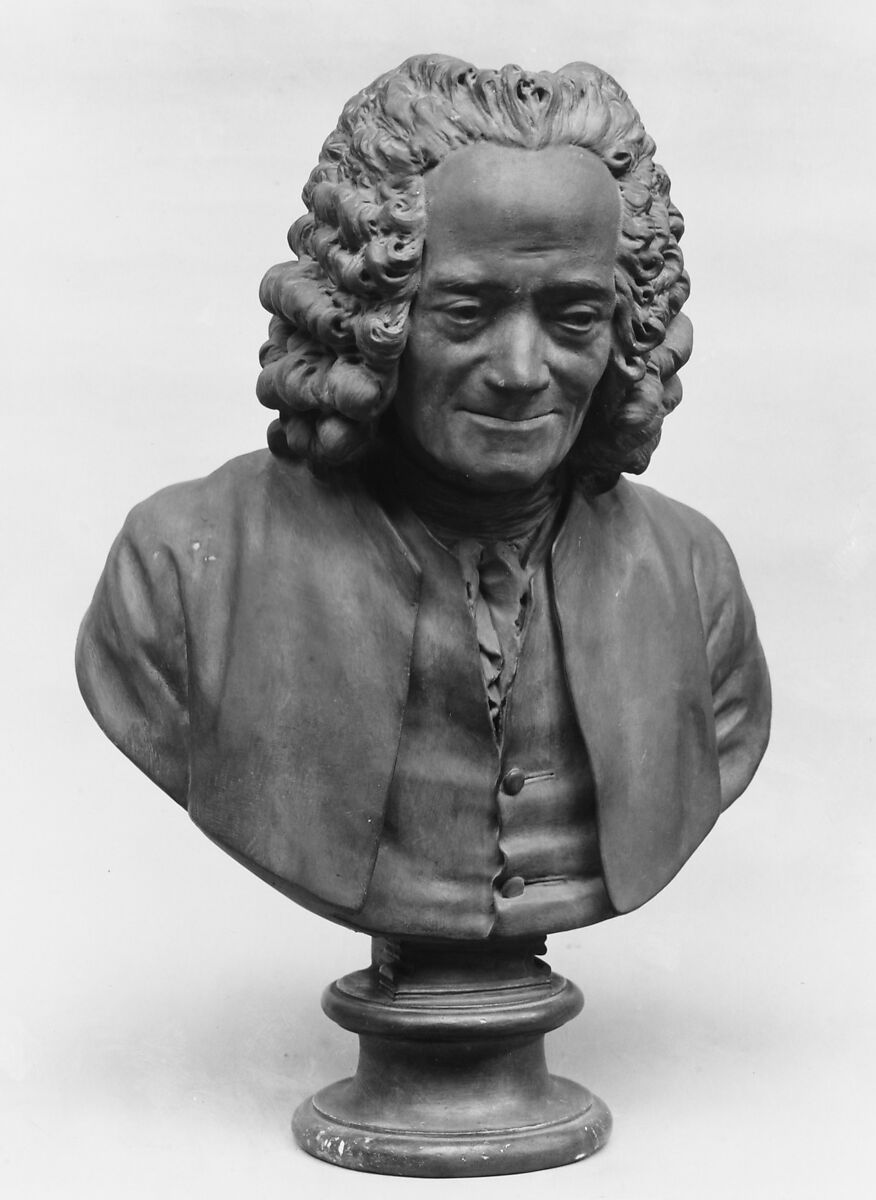 After a model by Jean Antoine Houdon, Voltaire (Marie François Arouet,  1694–1778), French