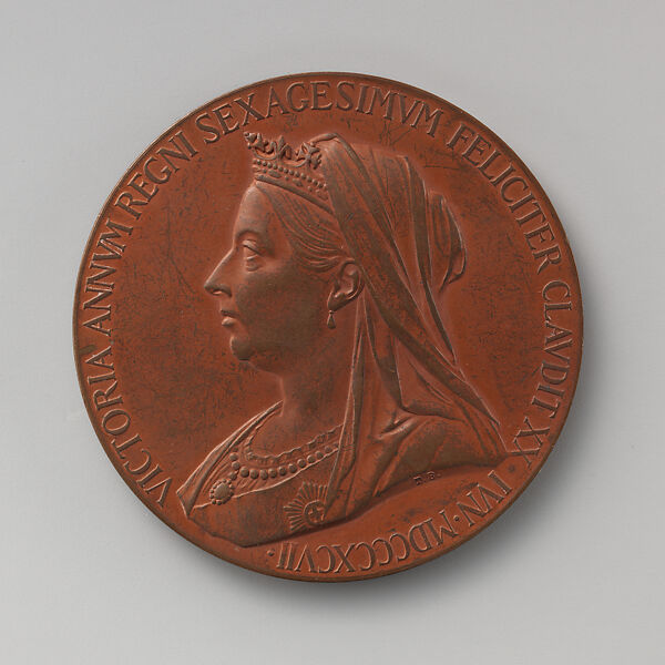 Queen Victoria's Diamond Jubilee, 1897, Medalist: Sir Thomas Brock (British, Worcester 1847–1922 London), Bronze, British 