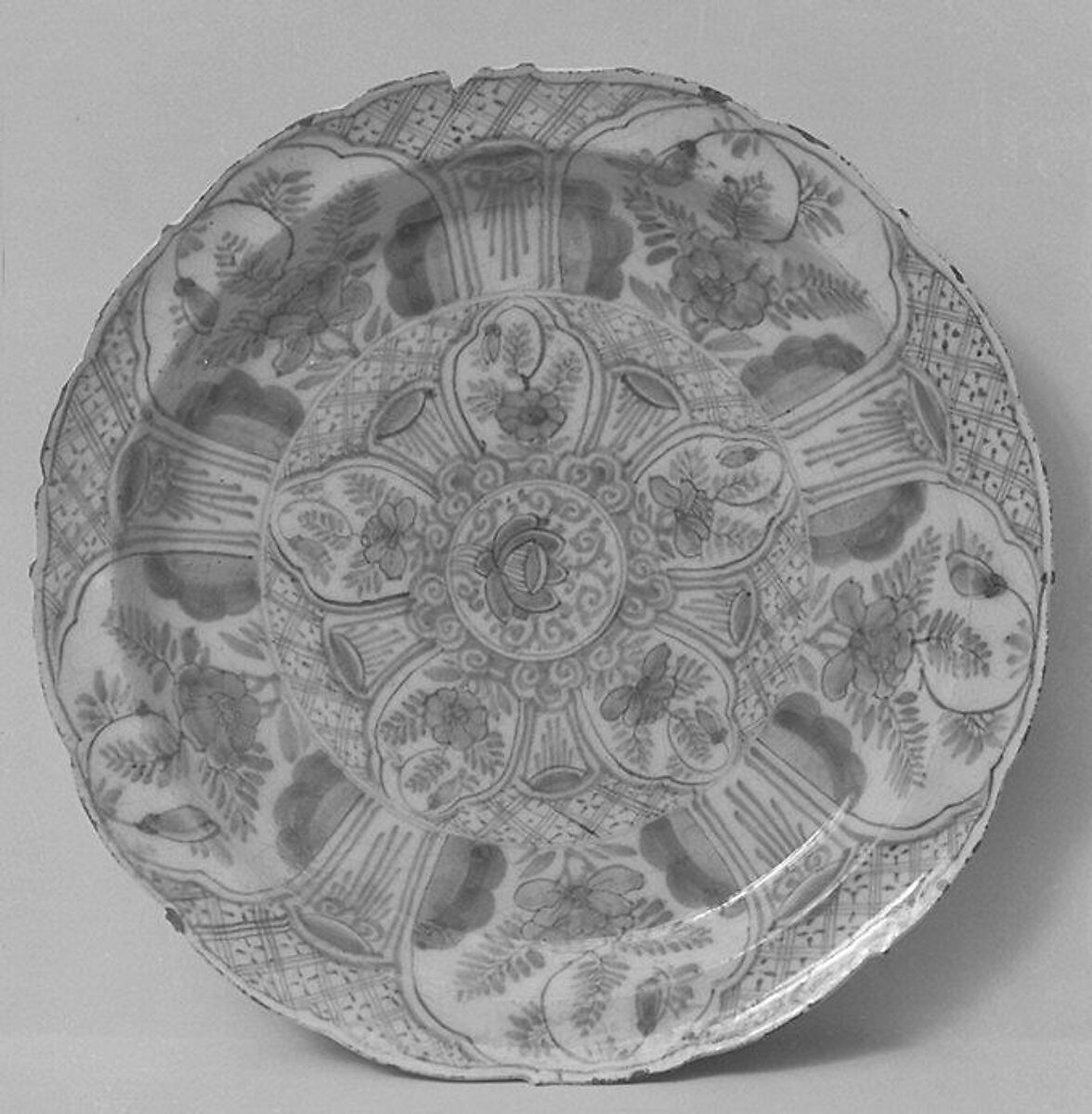Plate, De Metaale Pot Factory (Dutch, 1670–1771/75), Tin-glazed earthenware, Dutch, Delft 