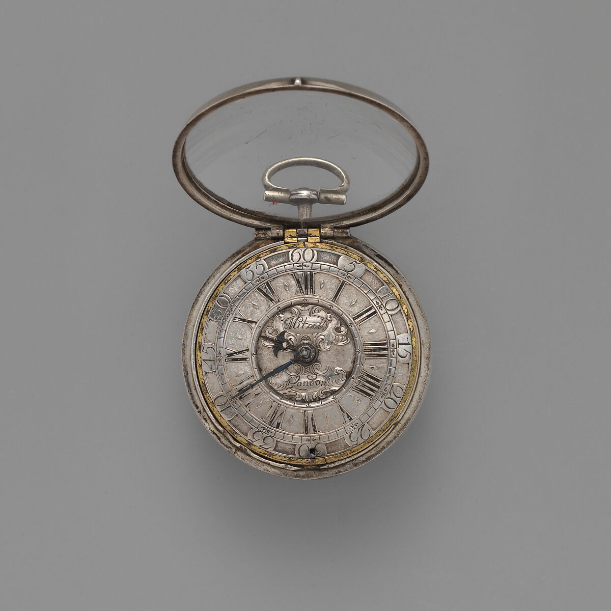 Watch, Watchmaker: John Mitzell (active London), Tortoiseshell, silver, British, London