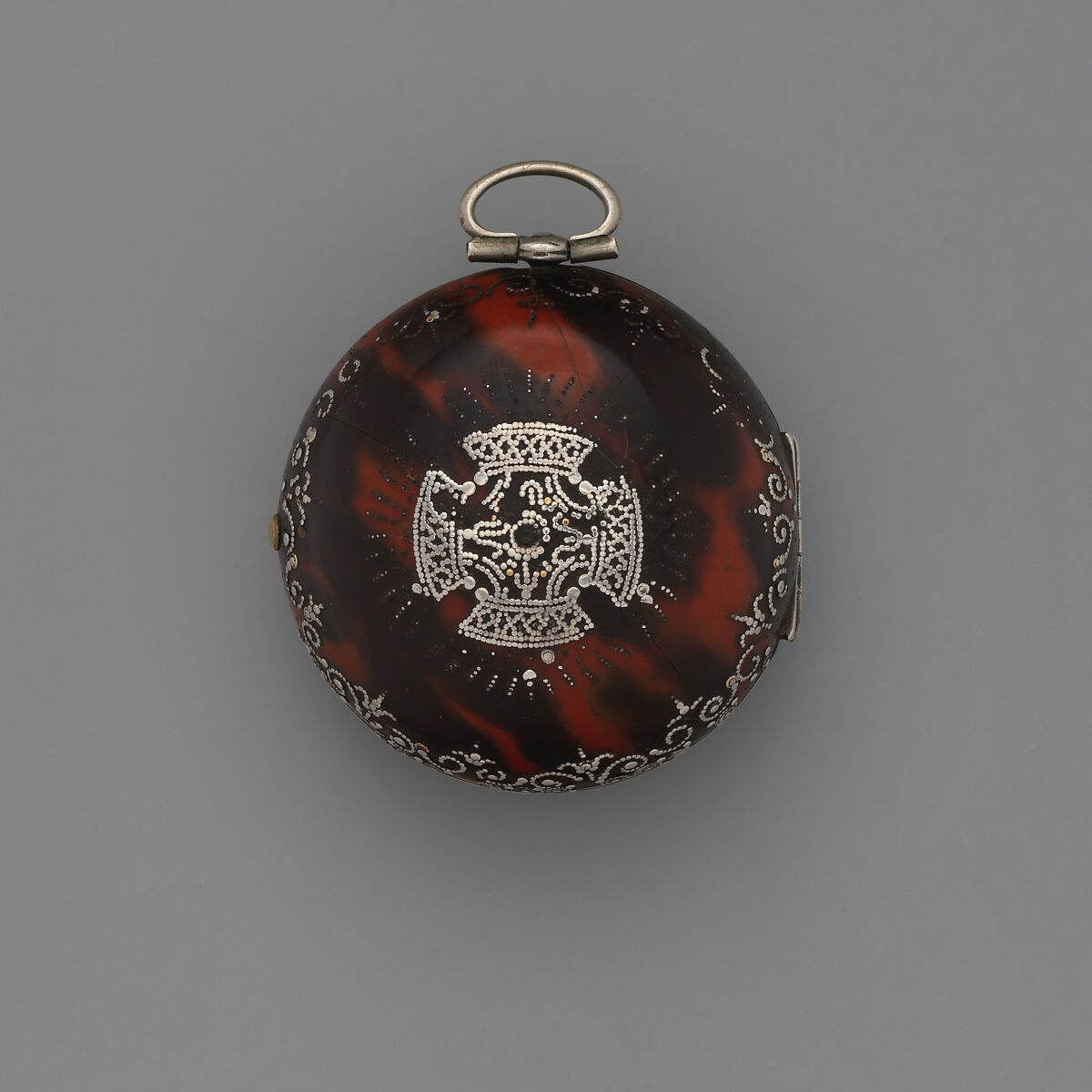 Watch, Watchmaker: John Mitzell (active London), Tortoiseshell, silver, British, London