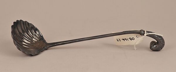 Ladle, Elkington &amp; Co. (British, Birmingham, 1829–1963), Silver on base metal, British, Birmingham, after Irish original 