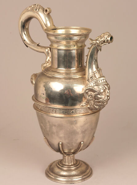 Ewer, Elkington &amp; Co. (British, Birmingham, 1829–1963), Silver, British, Birmingham, after Spanish original 