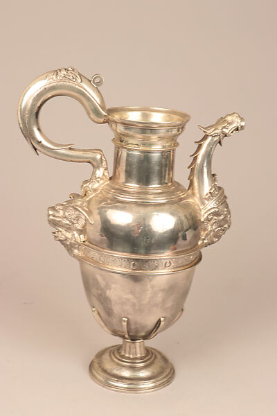 Ewer, Elkington &amp; Co. (British, Birmingham, 1829–1963), Silver, British, Birmingham, after Spanish original