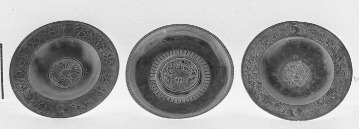 Plate, Pewter, possibly Italian