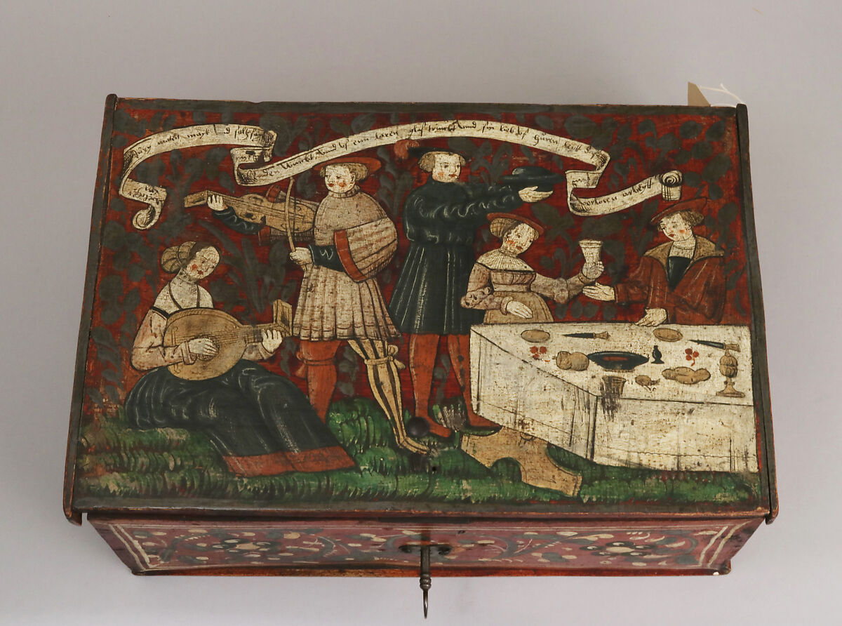 Box, Wood, painted, Swiss