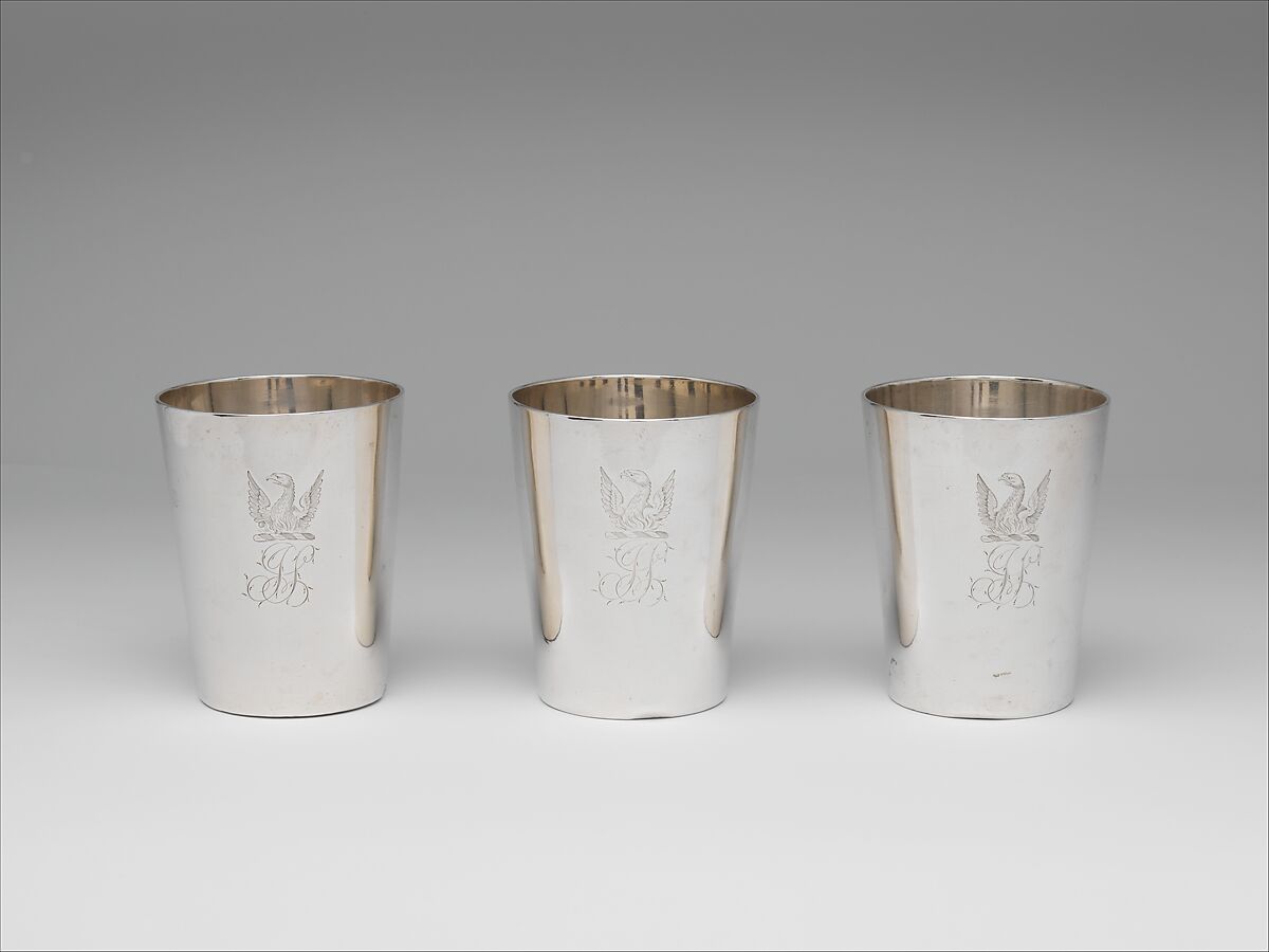 Beaker, Benjamin Halsted (1734–1817), Silver, American