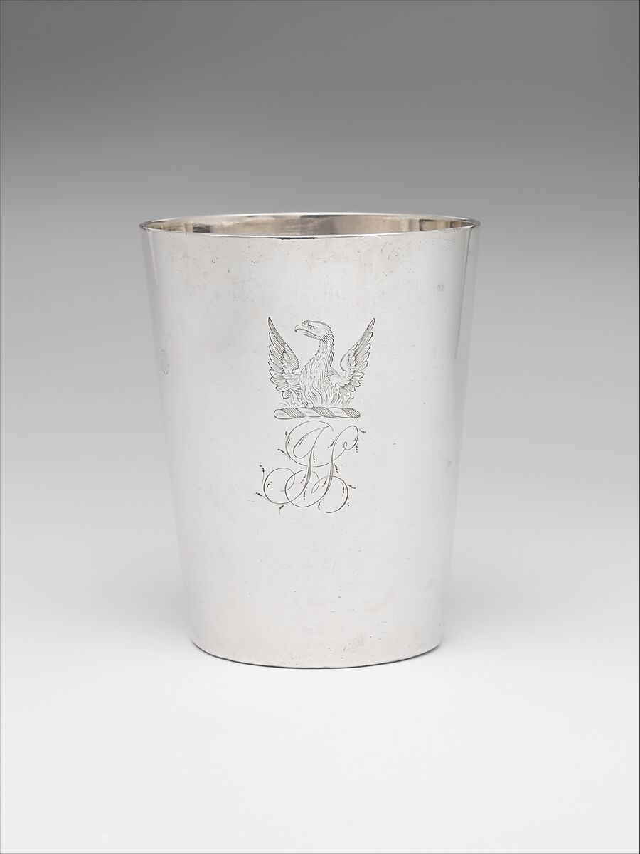 Beaker, Benjamin Halsted (1734–1817), Silver, American 