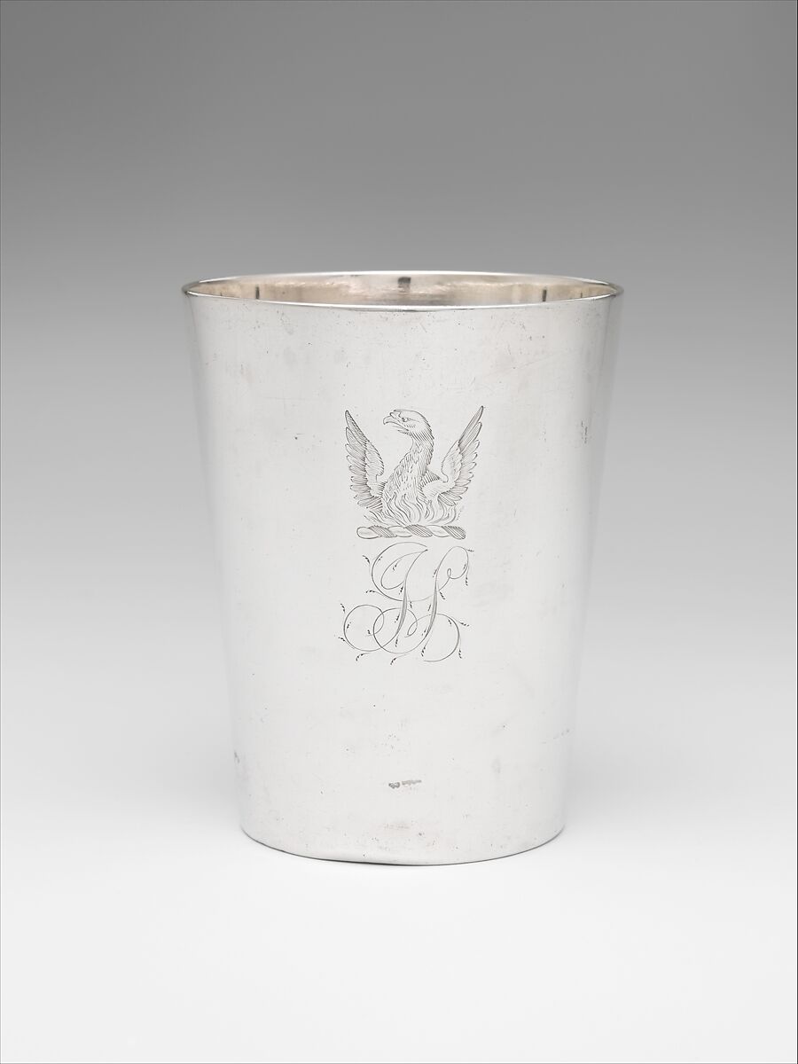 Beaker, Benjamin Halsted (1734–1817), Silver, American 