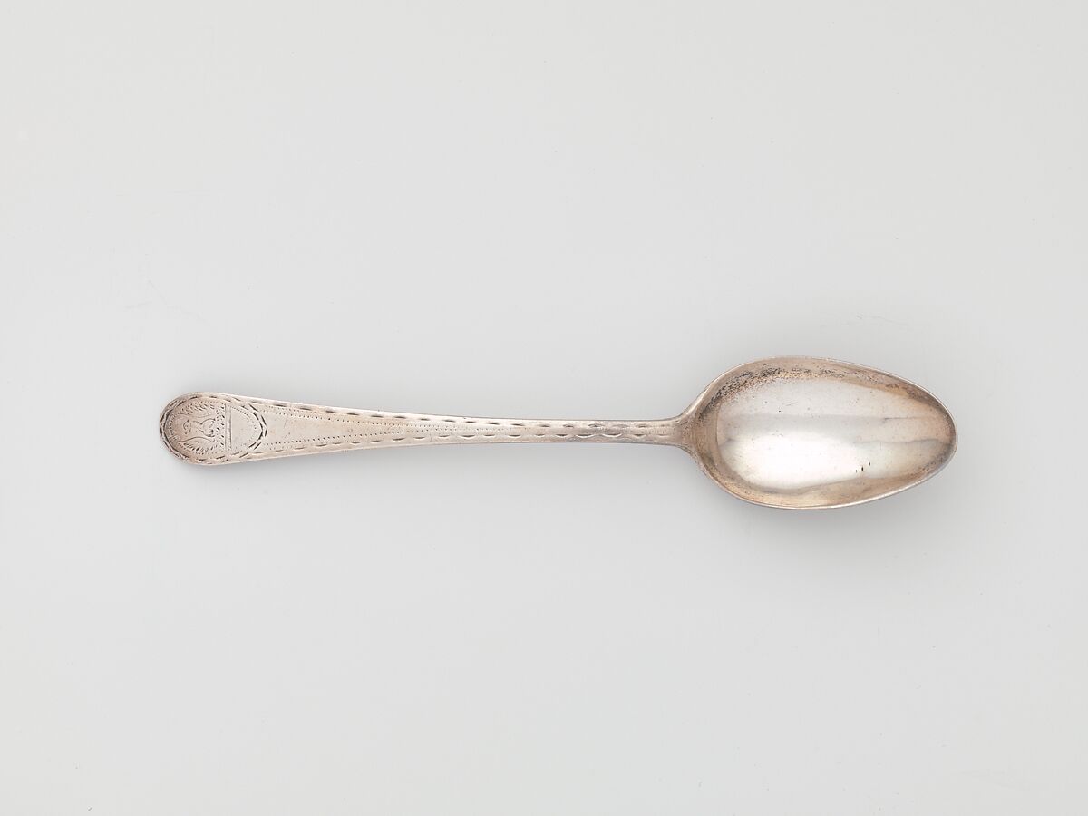 Coffee Spoon, David Vinton (1774–1833), Silver, American