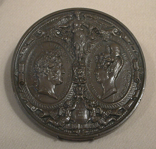 Commemorating the Visit of Louis-Philippe, Queen Marie Amélie, and the Royal Children to the Mint, November 8, 1833