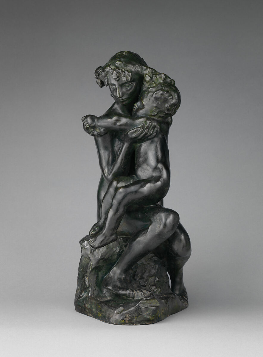 Brother and Sister (Le frère et la soeur), Auguste Rodin (French, Paris 1840–1917 Meudon), Bronze, French 