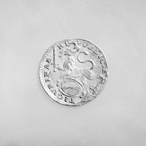 Pistole (1/4 ducat) of the Canton of Zurich, Switzerland, 1751