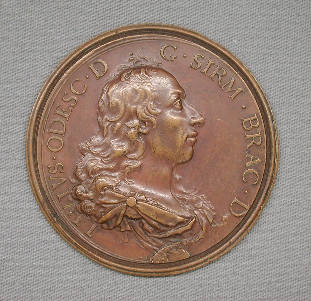 In honor of Livio Odescalchi (1652–1713), nephew of Pope Innocent XI, Medalist: possibly Giovanni Martino Hamerani (Italian, 1646/9–1705), Bronze, Italian 