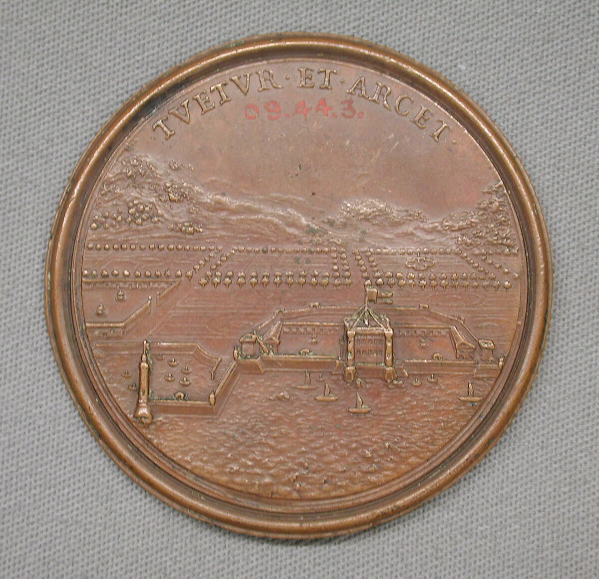 In honor of Livio Odescalchi (1652–1713), nephew of Pope Innocent XI, Medalist: possibly Giovanni Martino Hamerani (Italian, 1646/9–1705), Bronze, Italian