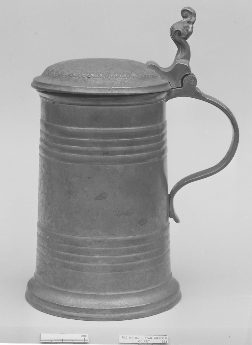 Tankard, Pewter, Belgian 