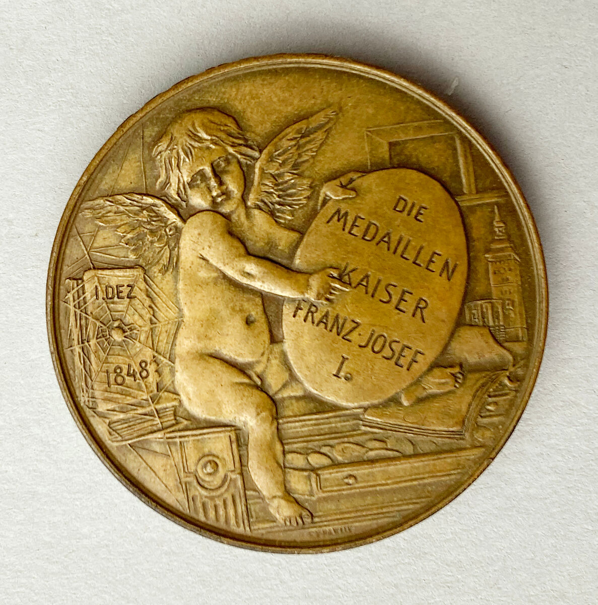 Alois Richter (1849–1894), Medalist: Franz Xaver Pawlik (Austrian, 1865–1906), Bronze, Austrian