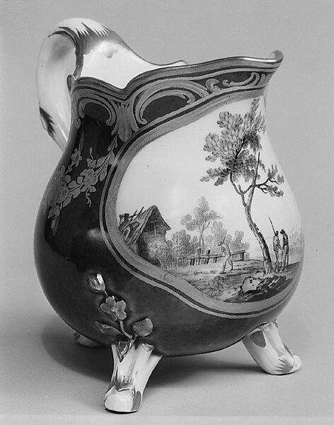 Milk jug, Sèvres Manufactory (French, 1740–present), Soft-paste porcelain, French, Sèvres 