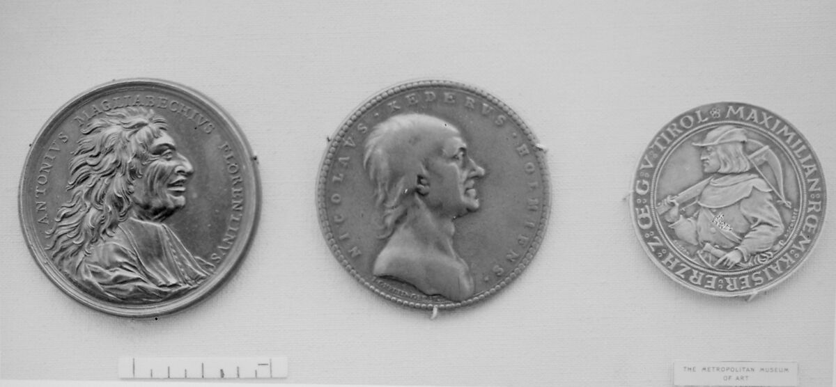 In Honor of Antonio Magliabecchi, Florentine Librarian, Medalist: Maria Antonio di Gennaro (Italian, Naples ac. 1675–1744 Vienna), Bronze, Italian