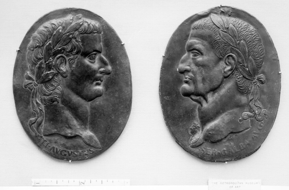 Portrait of the Emperor Tiberius, Bronze, Italian 