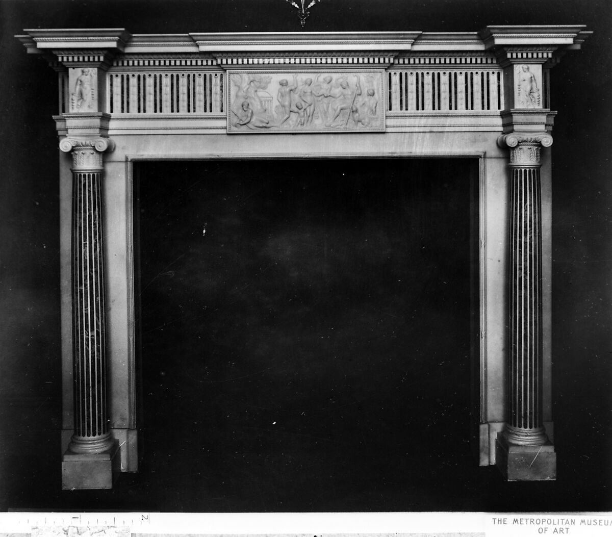 Mantelpiece, Marble, British 