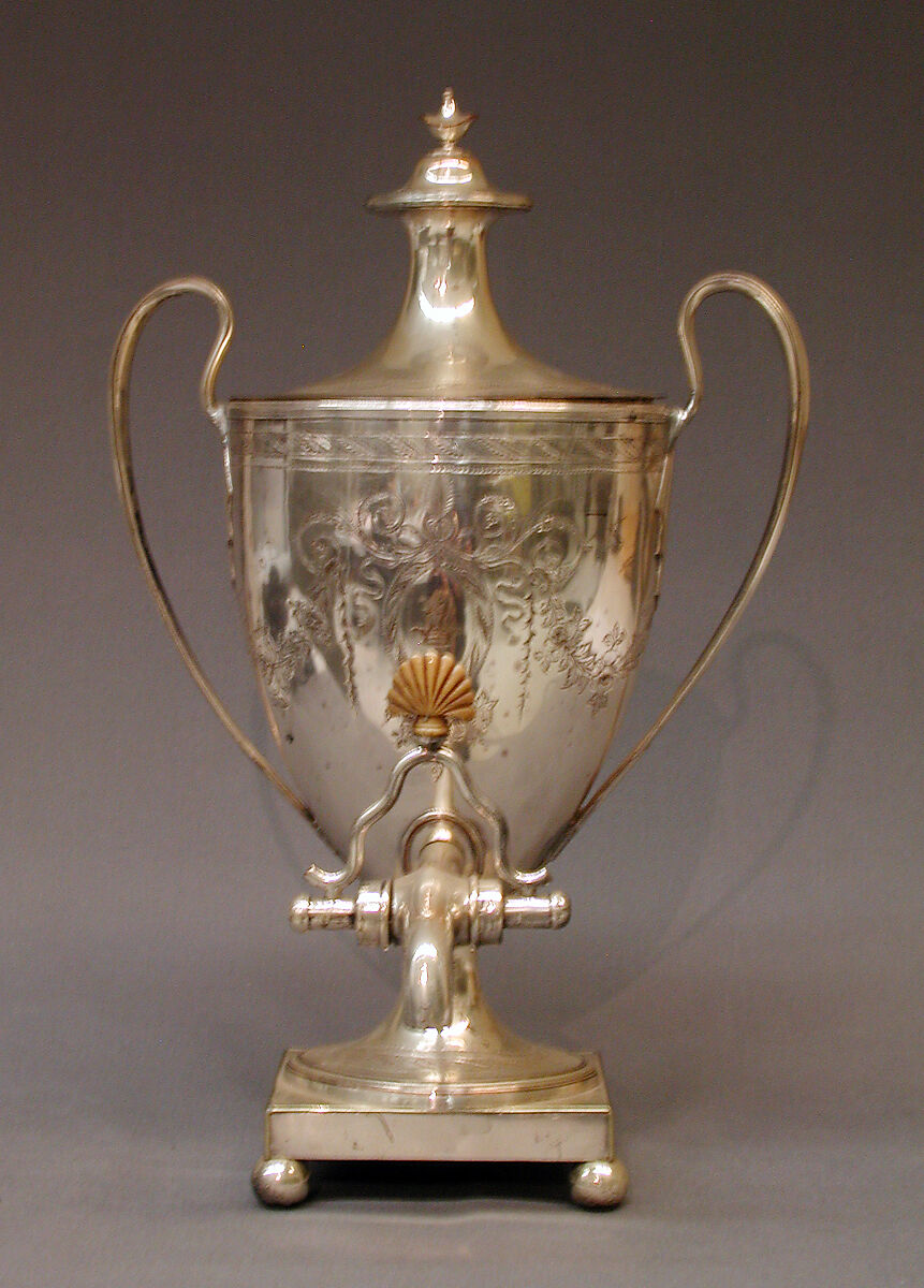 Tea urn, British