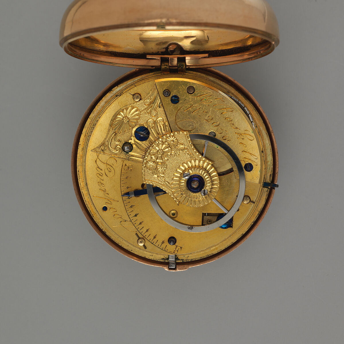 Watch, Watchmaker: Robert Roskell (British, active 1790–1847), Gold, enamel, British, Liverpool